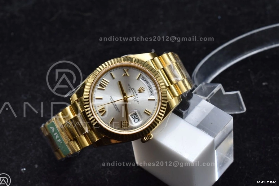 ZeroBulk Weight) Edition 1:1 Silver President Bracelet 664 YG 40 VR3255 (Gain On Roman 228238 Date Best ARF Dial Day 0102